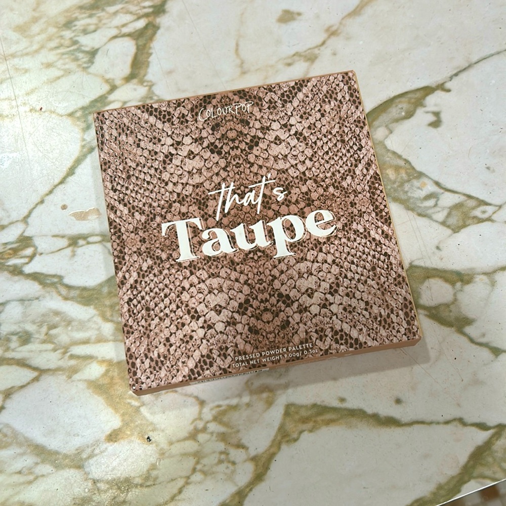 Colourpop eyeshadow